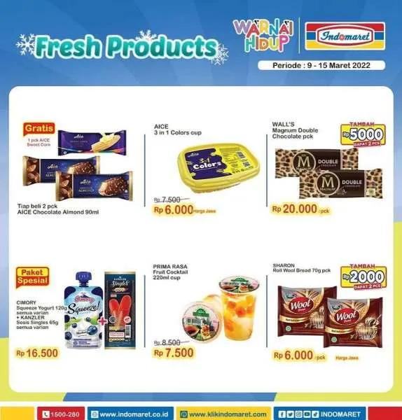 Promo Indomaret Super Hemat Mingguan 9-15 Maret 2022