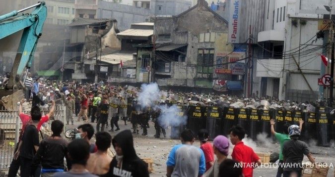 Penggusuran, aktivis minta Ahok minta maaf