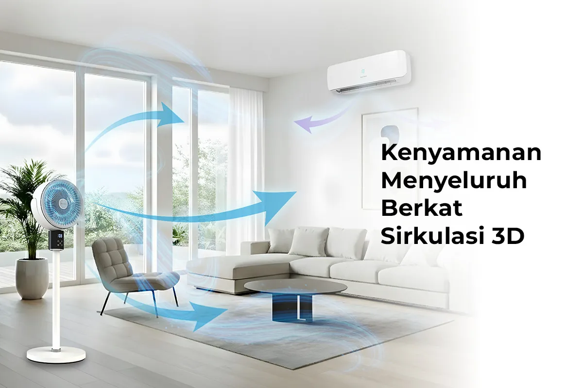 Bidik Kebutuhan Hunian Saat Ramadan, Polytron Luncurkan Air Circulation Fan