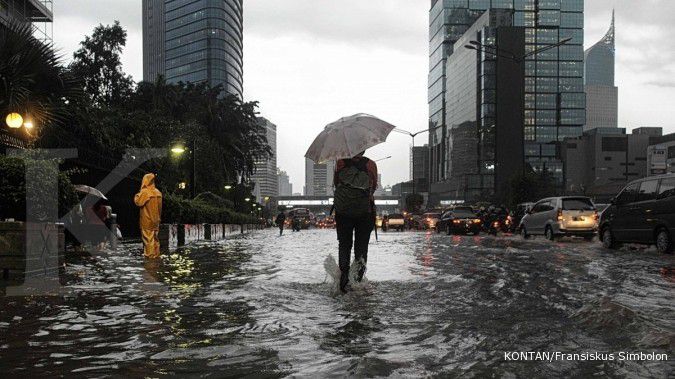 Ini lokasi di Jakarta yang banjir Kamis petang