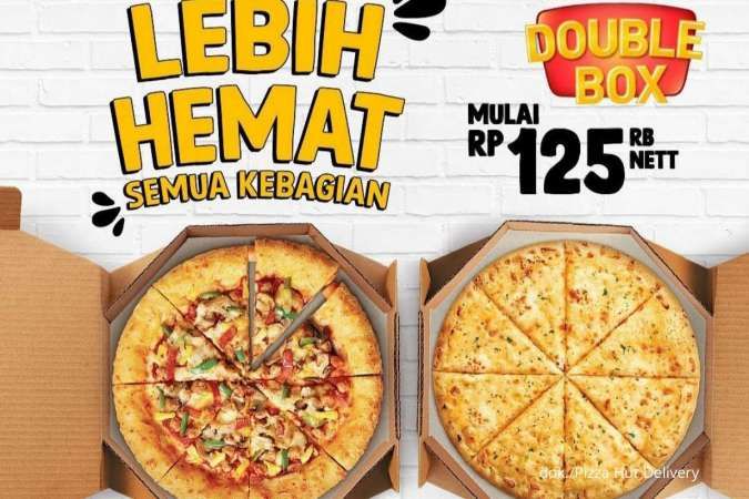 Promo Pizza Hut Delivery 2022, Beli 2 Pizza Double Box Lebih Hemat Mulai Rp 125.000