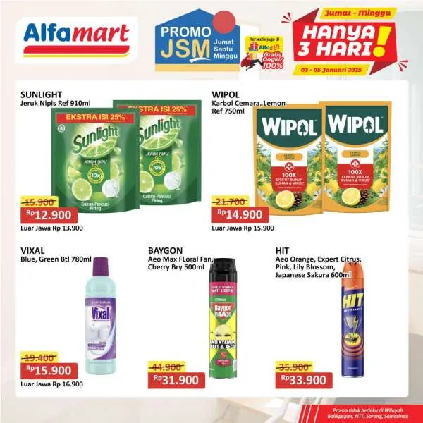 Promo JSM Alfamart 3-5 Januari 2025