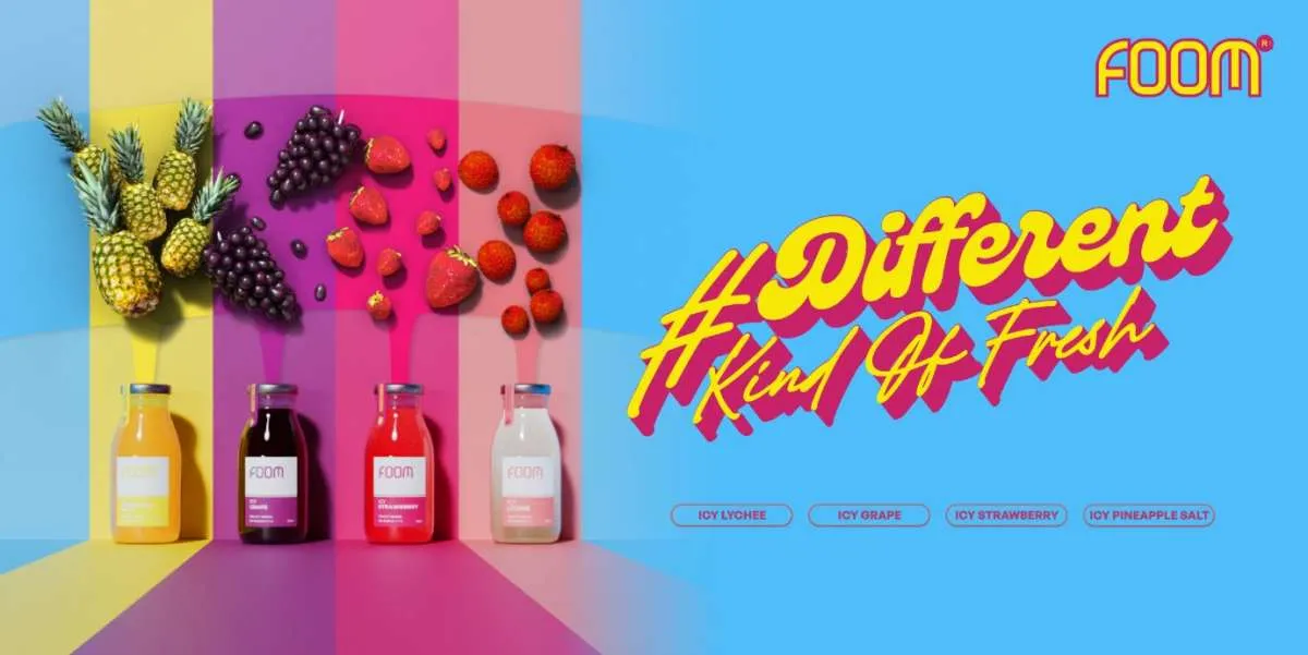 Varian Terbaru FOOM Fruity Series, untuk Pecinta Rasa Buah yang Segar!