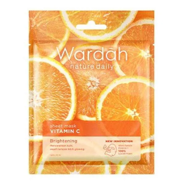 Wardah Nature Daily Sheet Mask Vitamin C