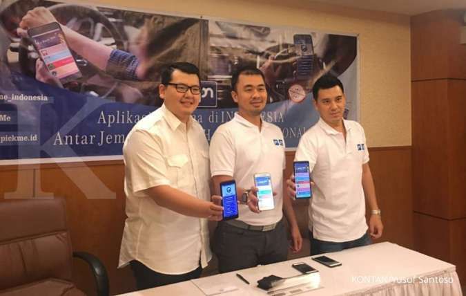 Aplikasi transportasi Pickme kini hadir di Jakarta