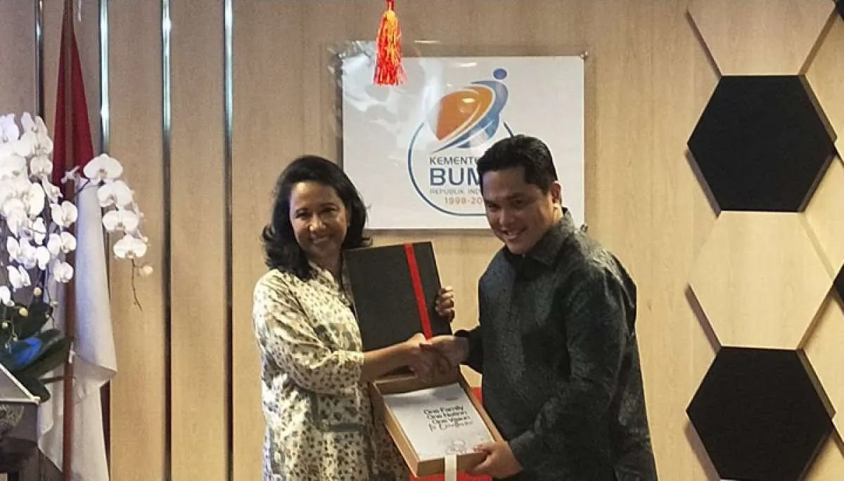 Jadi menteri, Erick Thohir ingin BUMN bisa akuisisi perusahaan asing