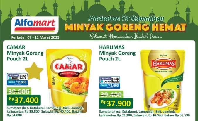 Promo Minyak Goreng Weekend di Bulan Ramadan 2025, Harga Berbeda di Setiap Wilayah