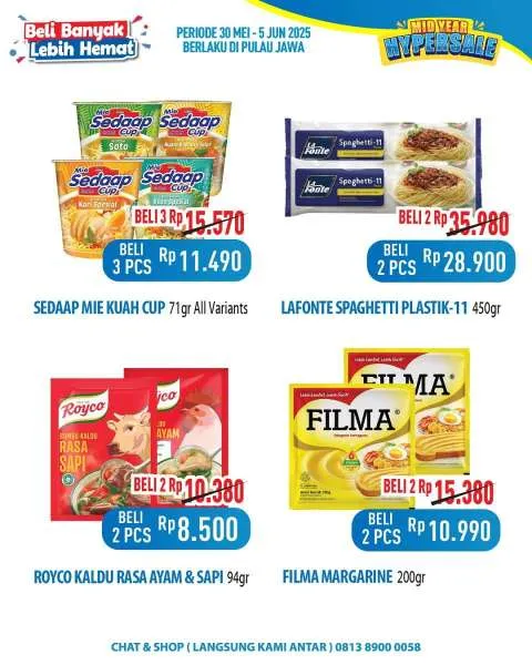 Promo Hypermart Beli Banyak Lebih Hemat Periode 30 Mei-5 Juni 2025