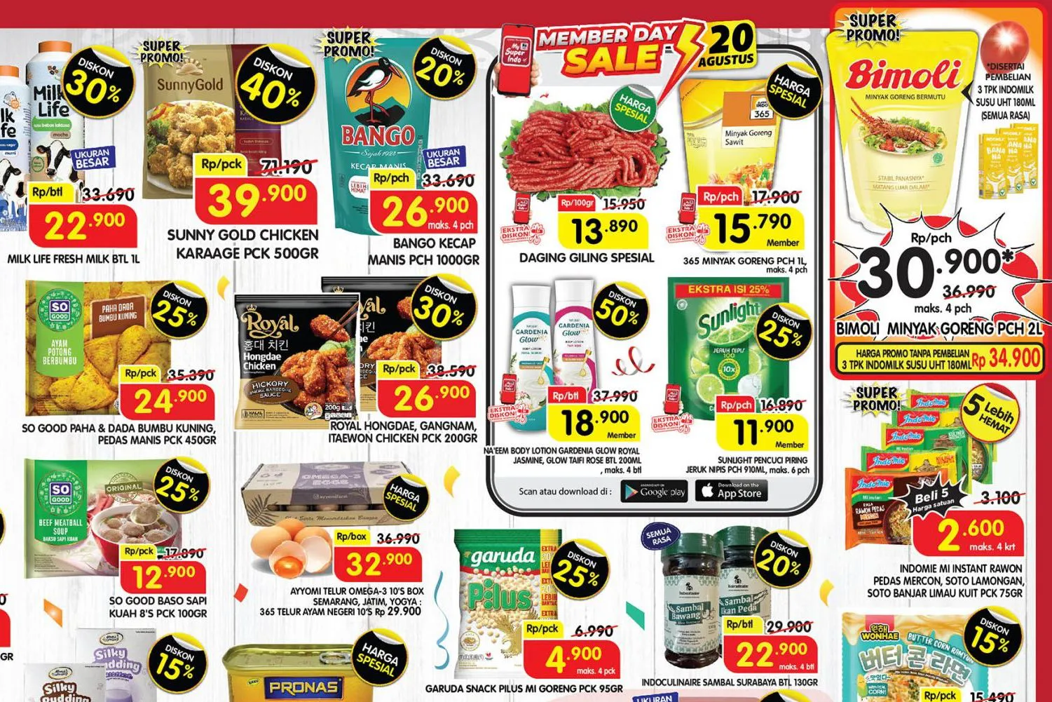 Promo Superindo Weekday 19-22 Agustus 2024