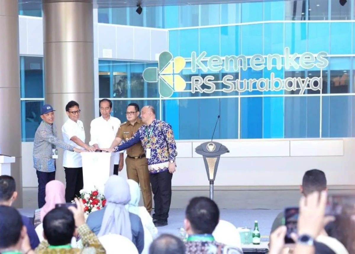 Tingkatkan Akses&Kualitas Layanan Kanker,Jantung&Otak,RS Kemenkes Surabaya Diresmikan
