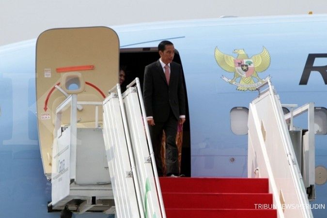 Terbang ke Solo, Jokowi resmikan Pasar Klewer