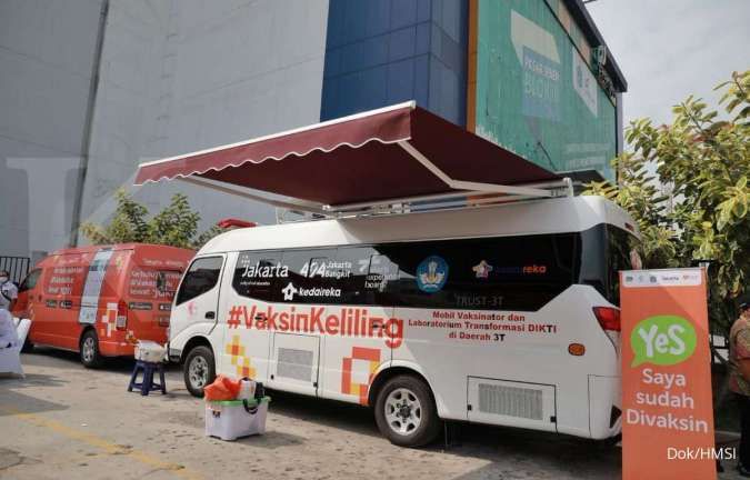 Bengkel Hino Motors Sales Indonesia (HMSI) tetap beroperasi selama PPKM Darurat