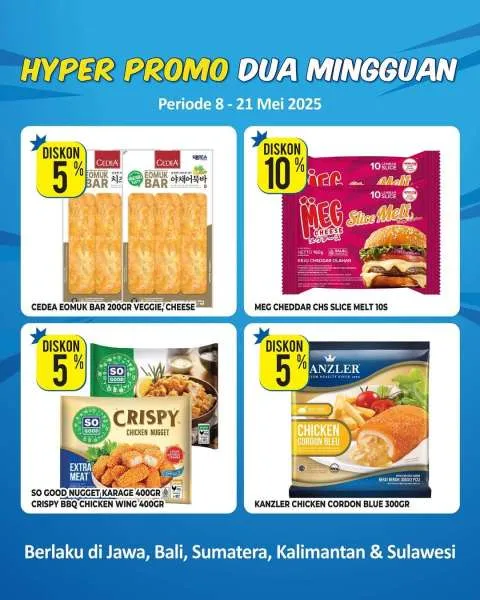 Promo Hypermart Dua Mingguan Periode 8-21 Mei 2025