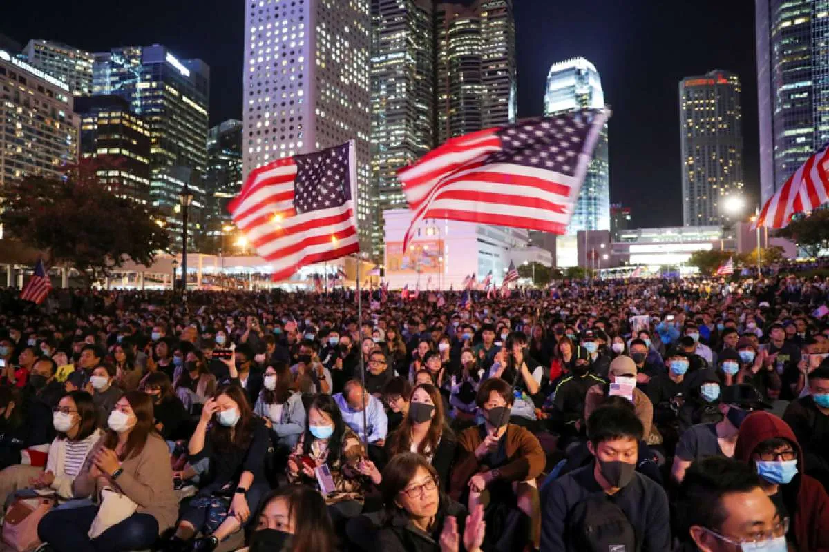 China peringatkan siap membalas bila AS merusak kepentinganya di Hong Kong