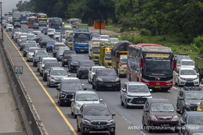 Pemberlakuan One Way dari Km 47 Sampai Km 70 tol Jakarta-Cikampek Dihentikan 
