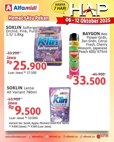 Promo Alfamidi Hemat Satu Pekan Periode 6-12 Oktober 2025