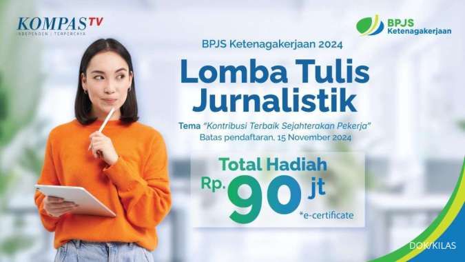 BPJS Ketenagakerjaan Kembali Gelar Lomba Tulis Berhadiah Total Rp90 juta