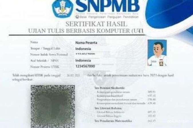 Mudah, Begini Cara Download Sertifikat UTBK SNBT 2025