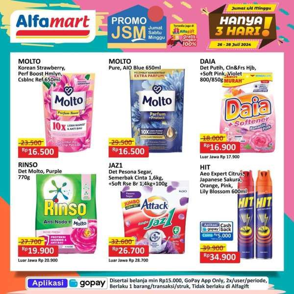 Promo JSM Alfamart 26-28 Juli 2024