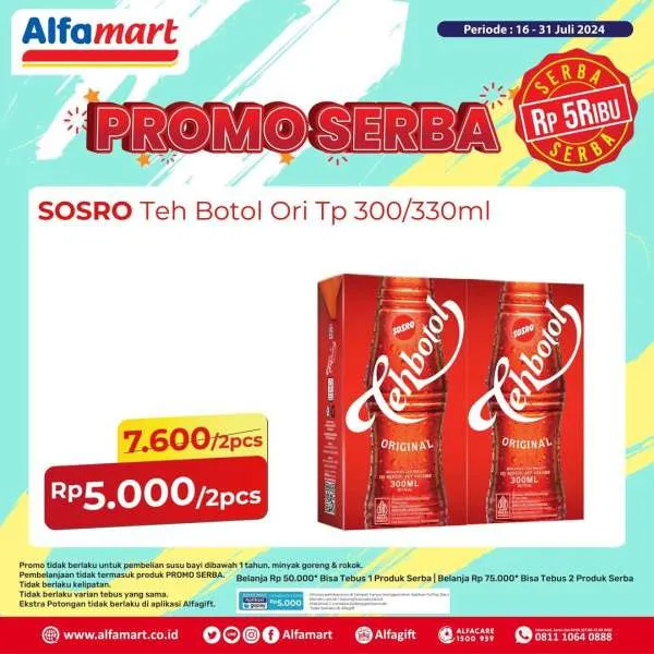 Promo Alfamart Periode 16-31 Juli 2024