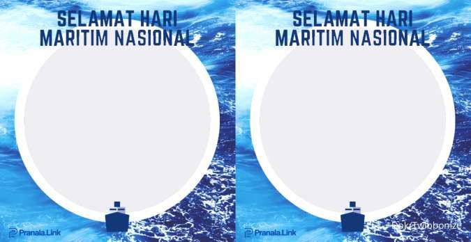 20 Twibbon Hari Maritim Nasional yang Diperingati Setiap 21 Agustus 