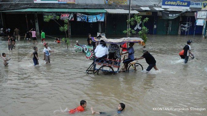 Istana: 2016 banjir Jakarta akan berkurang drastis