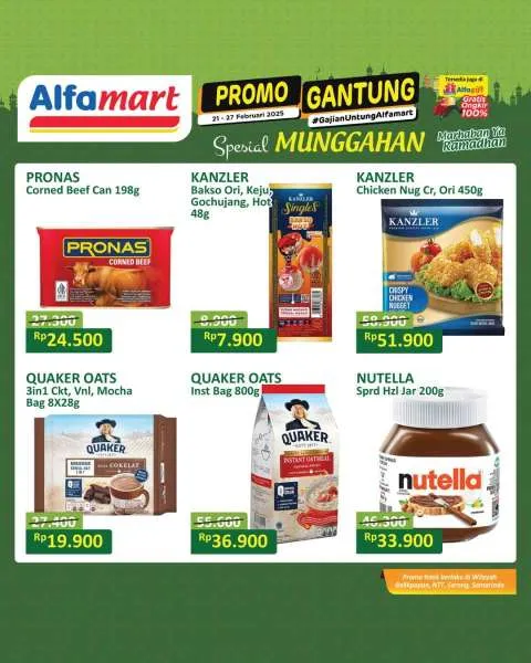 Promo Alfamart Gantung Spesial Munggahan Periode 21-27 Februari 2025