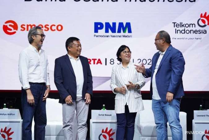 Dorong Pertumbuhan Ekonomi Digital, PNM dan Telkom Indonesia Jalin Sinergi
