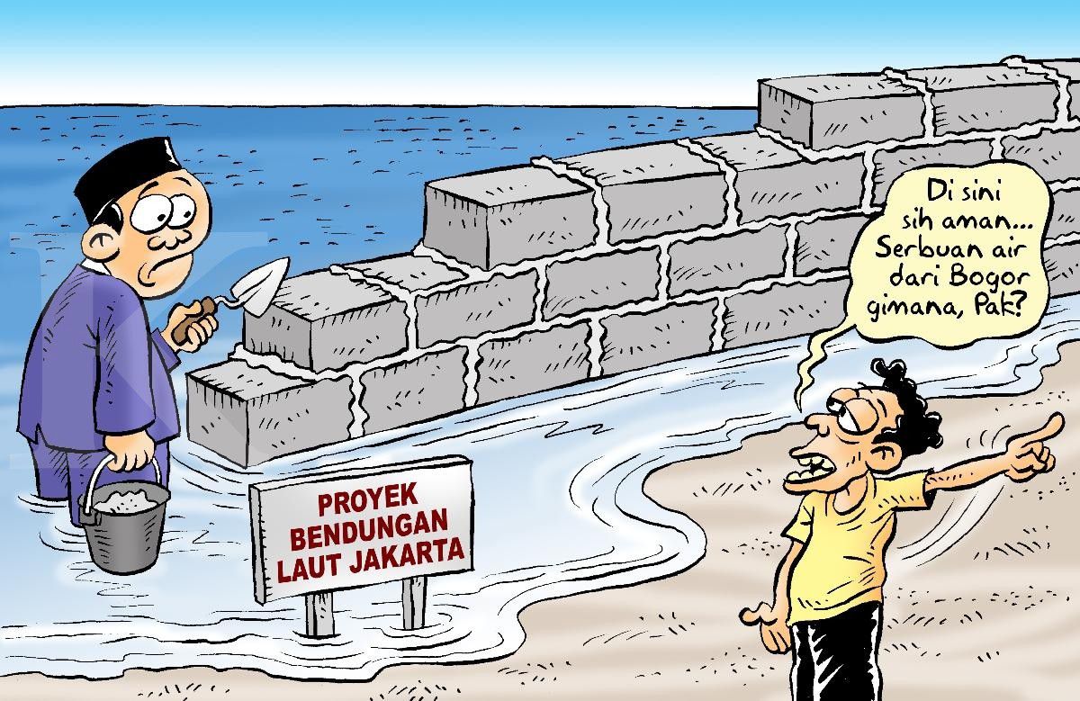 Banjir dan Rob Mengancam Jakarta