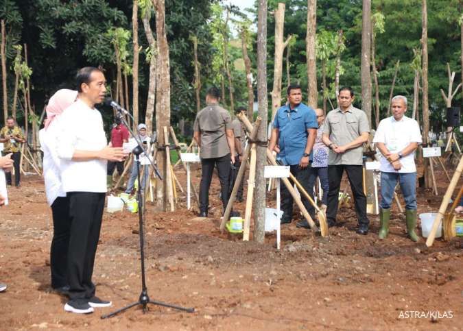 Dihadiri Presiden RI Jokowi, Astra Berpartisipasi dalam Gerakan Tanam Pohon Bersama