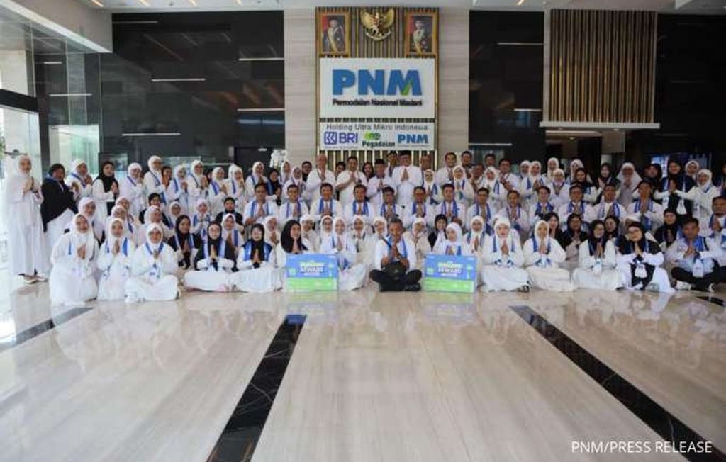 Dari Pengabdian Menjadi Nilai Ibadah, PNM Berangkatkan Ratusan Karyawan ke Tanah Suci