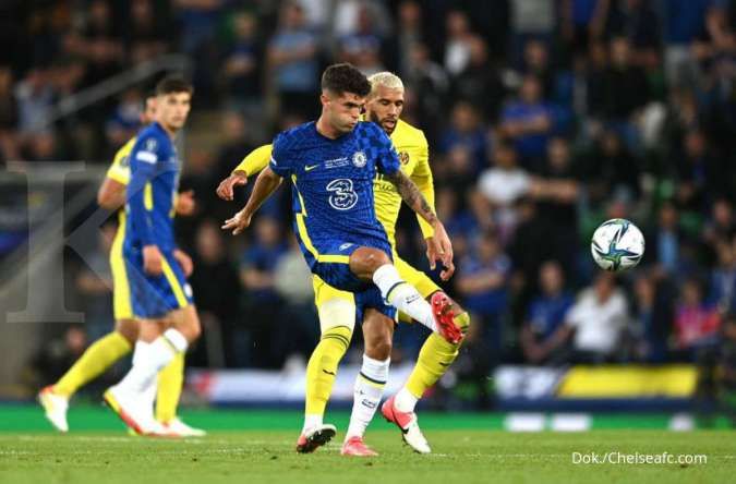 Hasil Piala Super Eropa Chelsea vs Villarreal berakhir dengan skor 1-1 dengan adu penalti 6-5 untuk The Blues.