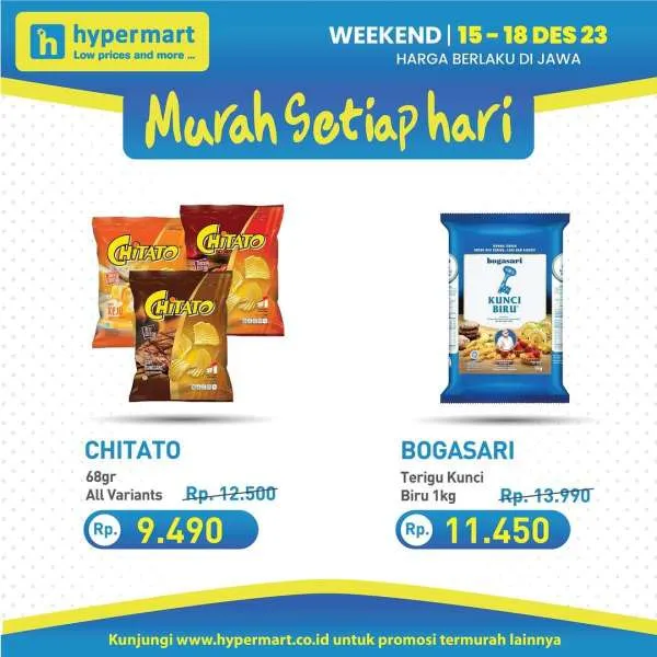 Promo JSM Hypermart Hyper Diskon Weekend Periode 15-18 Desember 2023