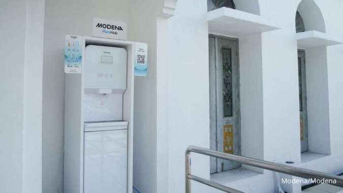 Kurangi Sampah Plastik, Modena Tambah 8 Titik Air Minum Gratis