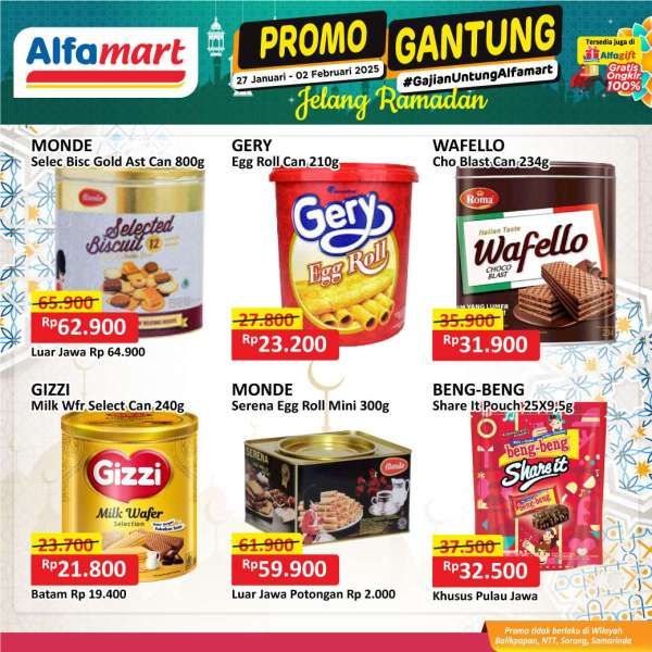 Promo Alfamart Gantung 27 Januari-2 Februari 2025