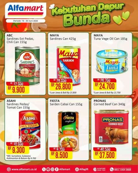 Promo Alfamart Kebutuhan Dapur Periode 16-30 Juni 2025