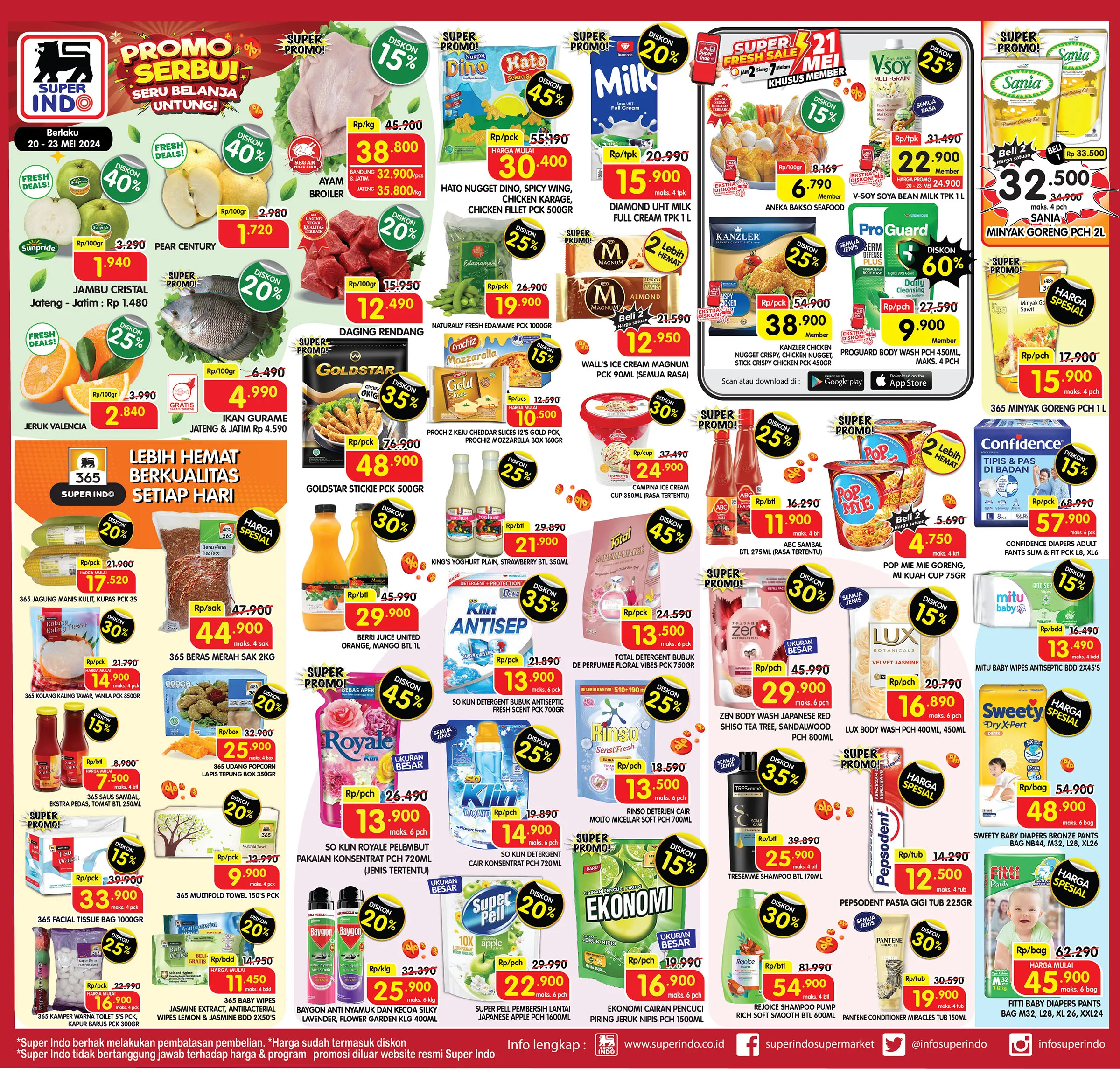 Katalog Promo Superindo Weekday Terbaru 20-23 Mei 2024