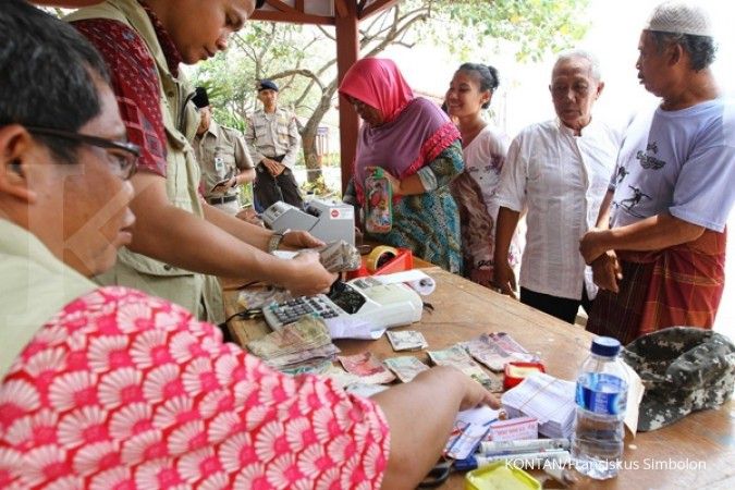 BI imbau masyarakat  tukar uang  di  tempat resmi