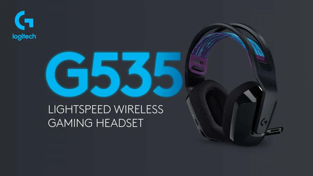 Hadir di Indonesia, Headset Nirkabel Logitech G535 Hadirkan Kenyamanan Bermain Game