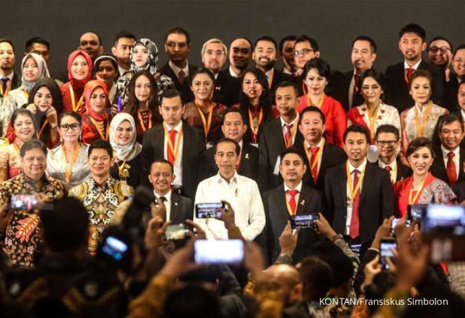 100 hari Pemerintahan Jokowi-Ma'ruf, pengusaha minta urusan kelembagaan segera kelar