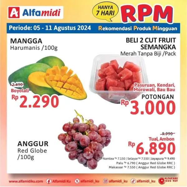 Promo Alfamidi Hanya 7 Hari Periode 5-11 Agustus 2024