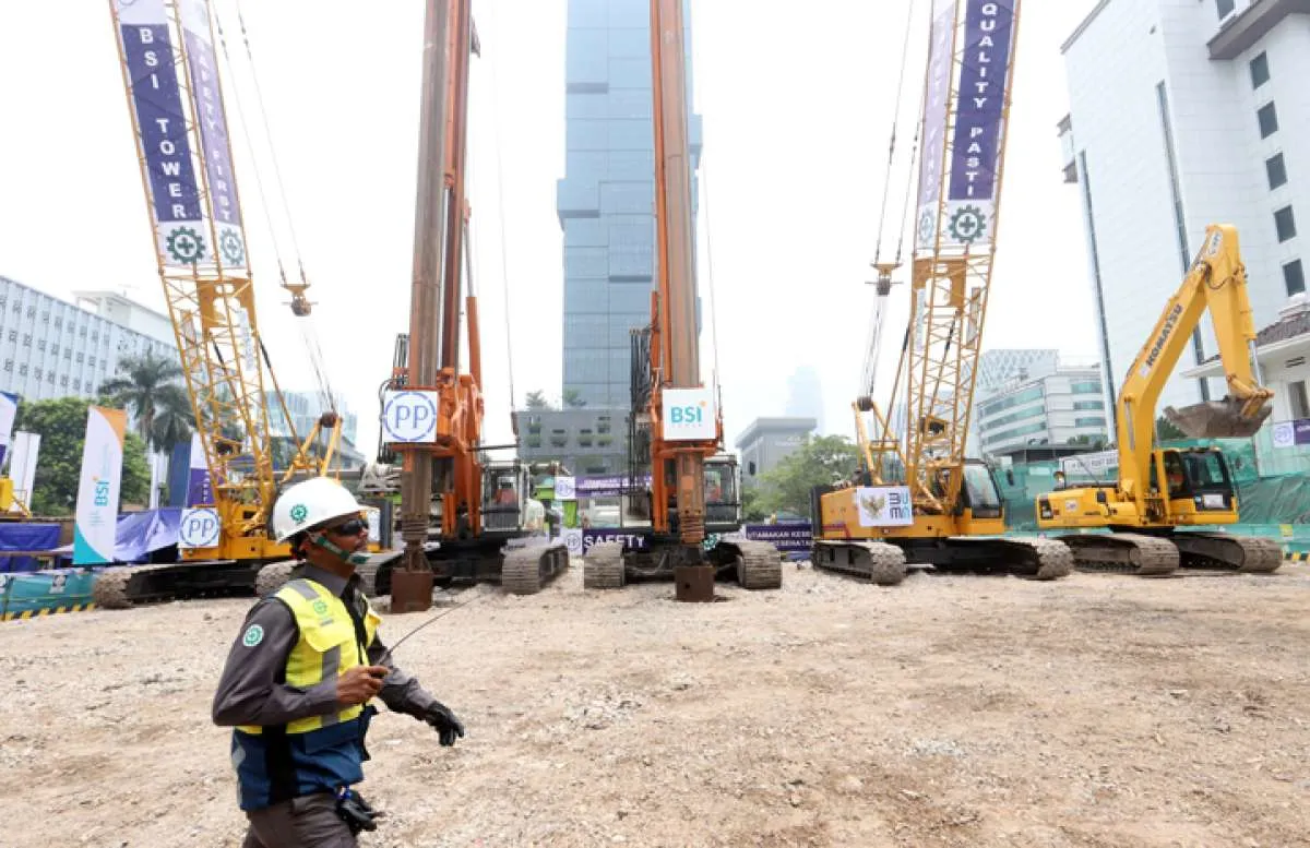 Gedung Kementerian ESDM Retak, PTPP Hentikan Sementara Pembangunan BSI Tower