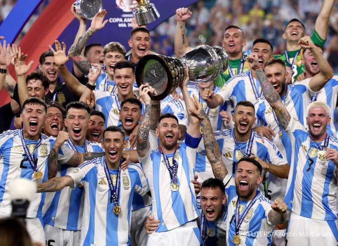 Argentina Masih Puncaki Ranking FIFA Oktober 2024