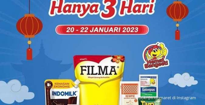 Katalog Harga Promo JSM Indomaret 20-22 Januari 2023, Promo Hanya 3 Hari!