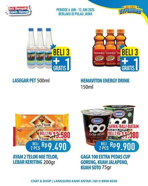 Promo Hypermart Beli Banyak Lebih Hemat Periode 6-12 Juni 2025