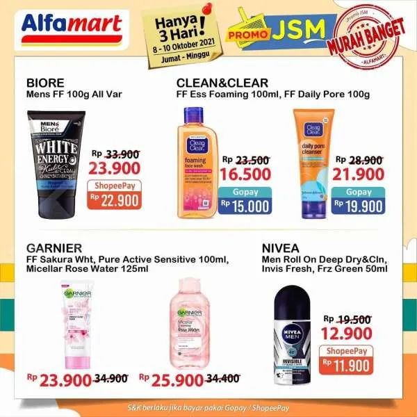 Promo JSM Alfamart 8-10 Oktober 2021