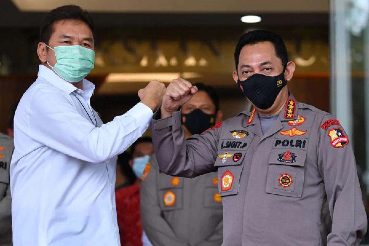 Di Tengah Isu Jampidsus Dibuntuti Densus 88, Jaksa Agung-Kapolri Hadir di Istana 