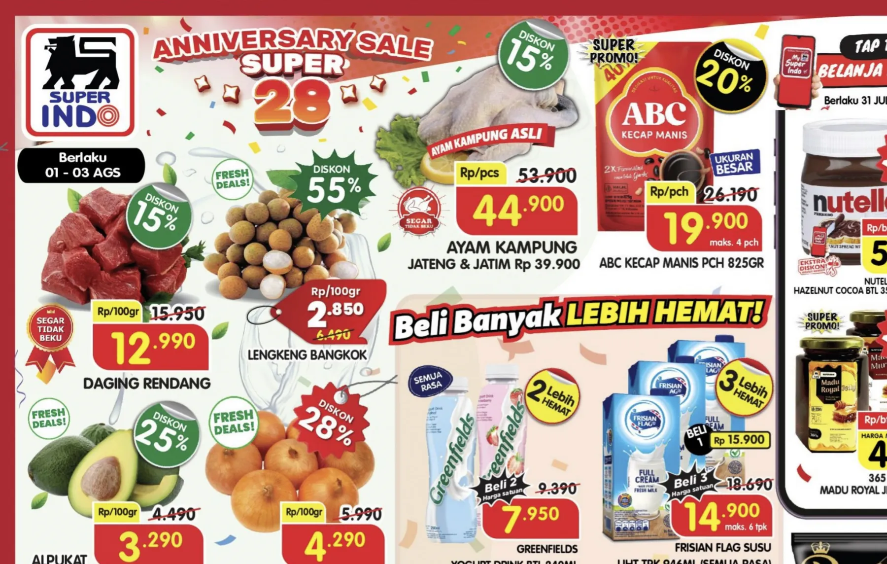 Promo JSM Superindo Periode 1-3 Agustus 2025