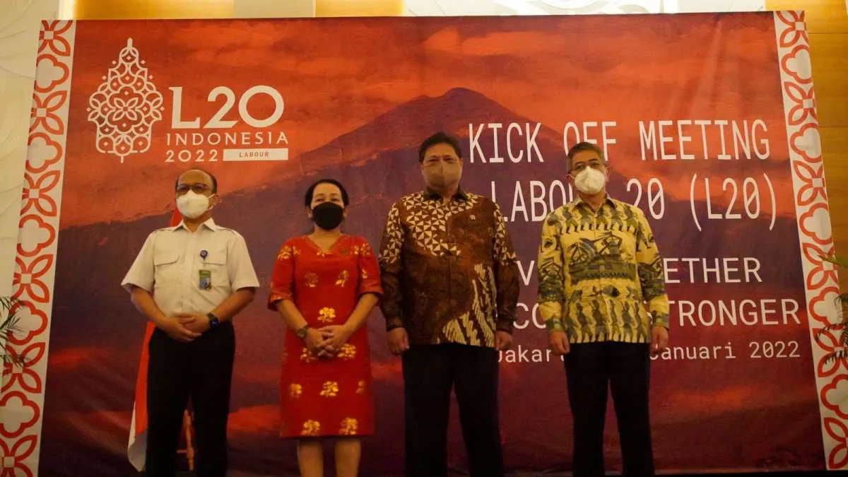Labour20 Dalam Presidensi G20 Dorong Penuntasan Kemiskinan dan Pengangguran