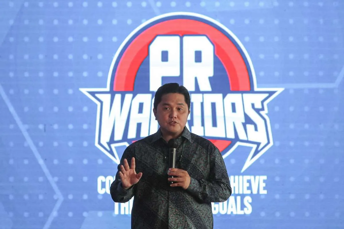 Ajak swasta bergabung, Erick Thohir sebut ekosistem kendaraan listrik masih bolong 